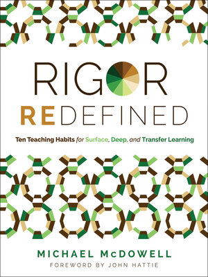 cover image of Rigor Redefined